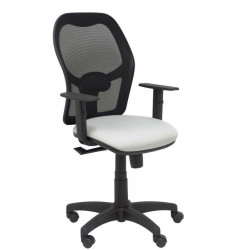 (345SM840B40B10CRN) PIQUERAS Y CRESPO SILLA ALOCÉN SINCRO B/REGULABLE RESPALDO DE MALLA NEGRO ASIENTO GRIS