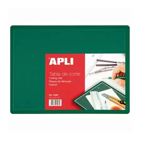 (13566) APLI VADE DE CORTE PVC A4 CUADRICULA IMPRESA