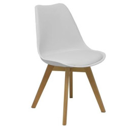 (PACK4351PTBLSP10) PIQUERAS Y CRESPO PACK DE 4 SILLAS DON RODRIGO 2.0 BLANCO