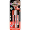 (01042) PLAYCOLOR PACK 3 BARRAS DE MAQUILLAJE MAKE UP THEMATICS PIRATE C/SURTIDOS