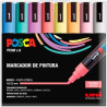 (182634810) POSCA ESTUCHE BASIC MARCADOR  PC-5M/8C SURTIDO PASTEL -8U-