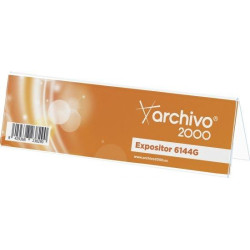 (6144G CS TP) ARCHIVO 2000 PORTANOMBRES SOBREMESA ARCHIVO 2000 "PREMIUM" ESPESOR 3 MM 50X210X60 MM