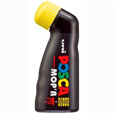(284190000) POSCA MARCADOR  MOP´R PC-22 NO PERMANENTE PUNTA REDONDEADA GOMAESPUMA 3-19 MM AMARILLO