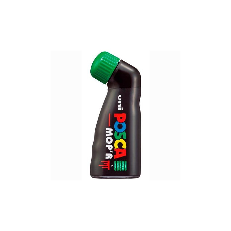 (284208000) POSCA MARCADOR  MOP´R PC-22 NO PERMANENTE PUNTA REDONDEADA GOMAESPUMA 3-19 MM VERDE