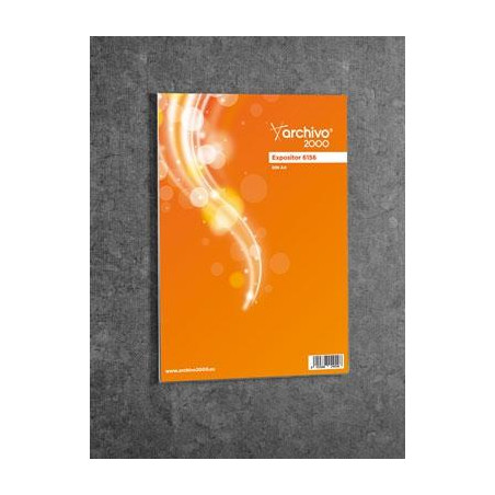 (6156 CS TP) ARCHIVO 2000 EXPOSITOR MURAL ARCHIVO 2000 "PREMIUM" CON ADHESIVO DIN A4 VERTICAL ESPESOR 3 MM 210X300 MM