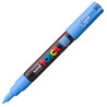 (285205000) POSCA MARCADOR  PC-1M NO PERMANENTE PUNTA FINA 0.7-1MM AZUL CIELO
