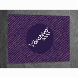 (6157A CS TP) ARCHIVO 2000 EXPOSITOR MURAL ARCHIVO 2000 "PREMIUM" CON ADHESIVO DIN A3 HORIZONTAL ESPESOR 3 MM 420X300 MM