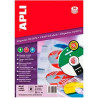 (02899) APLI ETIQUETAS ADHESIVAS PARA CD-DVD TAMAÑO CLÁSICO INKJET/LÁSER 2 X 25H DORSO OPACO (02899) APLI ETIQUETAS ADHESIVAS PARA CD-DVD TAMAÑO CLÁSICO INKJET/LÁSER 2 X 25H DORSO OPACO