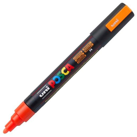 (286971000) POSCA MARCADOR  PC-5M  NO PERMANENTE PUNTA FORMA DE BALA 1