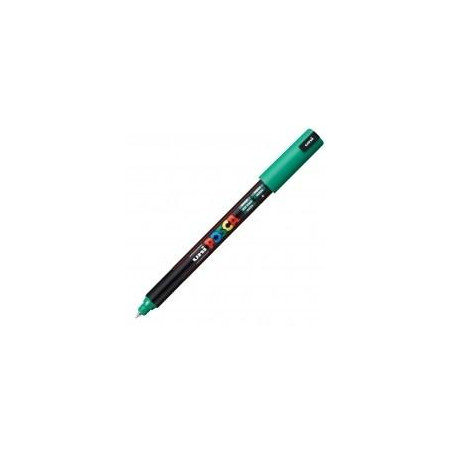 (289777000/317792000) POSCA MARCADOR  PC-1MR NO PERMANENTE PUNTA EXTRAFINA 0.7MM VERDE