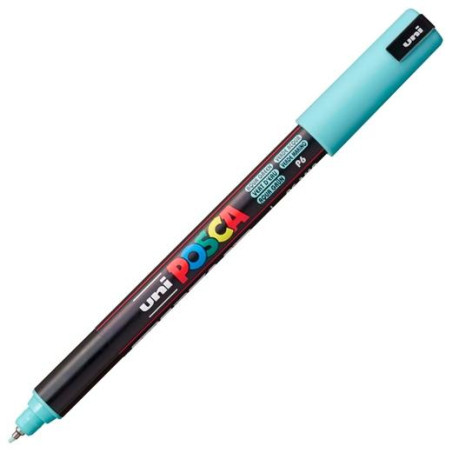 (289926000/317941000) POSCA MARCADOR  PC-1MR NO PERMANENTE PUNTA EXTRAFINA 0.7MM VERDE MARINO
