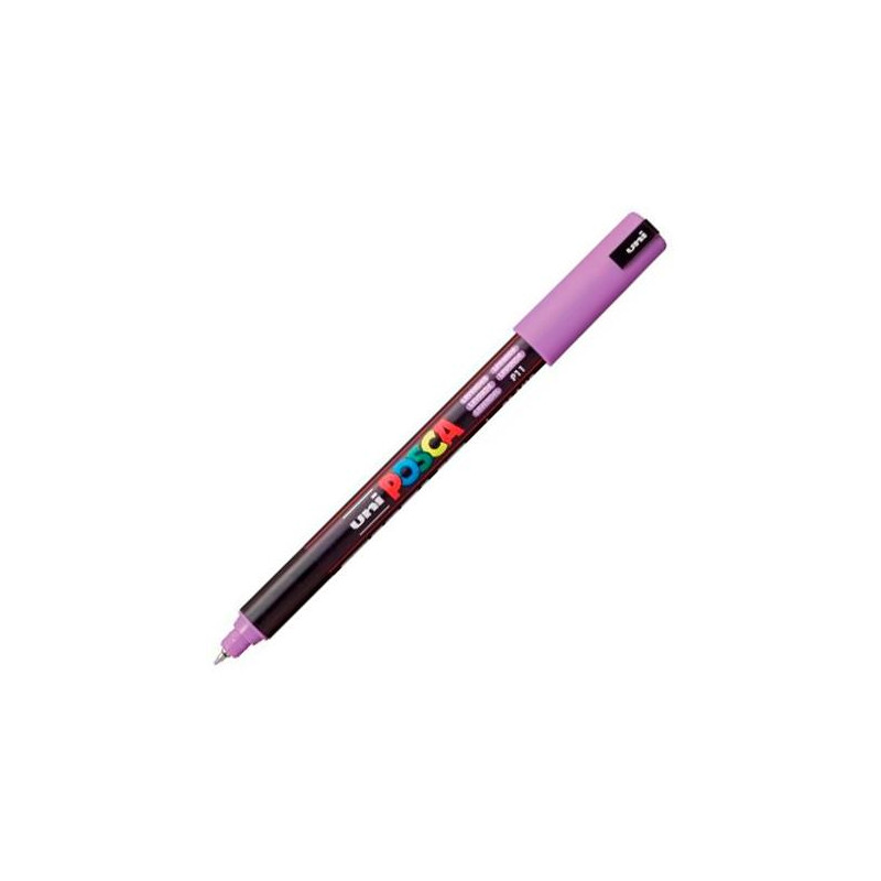 (289934000/317958000) POSCA MARCADOR  PC-1MR NO PERMANENTE PUNTA EXTRAFINA 0.7MM LAVANDA