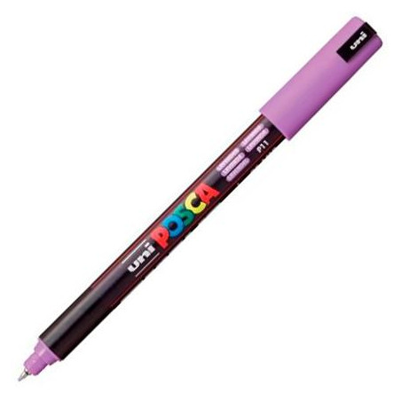 (289934000/317958000) POSCA MARCADOR  PC-1MR NO PERMANENTE PUNTA EXTRAFINA 0.7MM LAVANDA