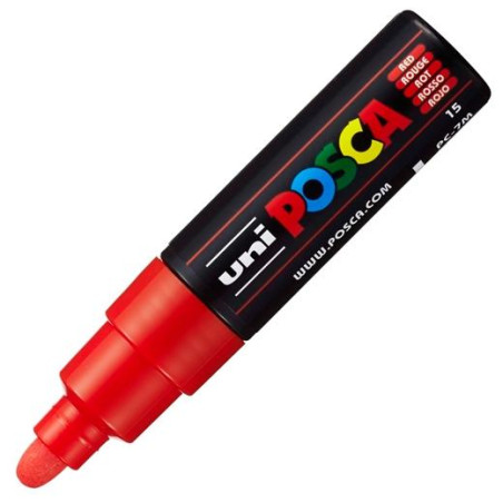 (300178000) POSCA MARCADOR  PC-7M NO PERMANENTE PUNTA FORMA DE BALA  4
