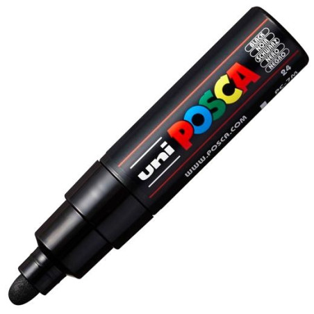 (300210000) POSCA MARCADOR  PC-7M NO PERMANENTE PUNTA FORMA DE BALA  4