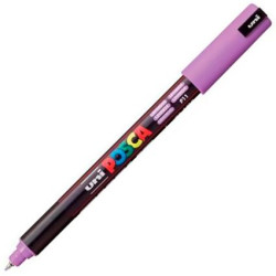 (289934000/317958000) POSCA MARCADOR  PC-1MR NO PERMANENTE PUNTA EXTRAFINA 0.7MM LAVANDA