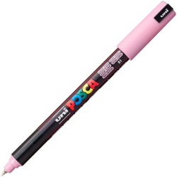 (289942000/317966000) POSCA MARCADOR  PC-1MR NO PERMANENTE PUNTA EXTRAFINA 0.7MM  ROSA CLARO