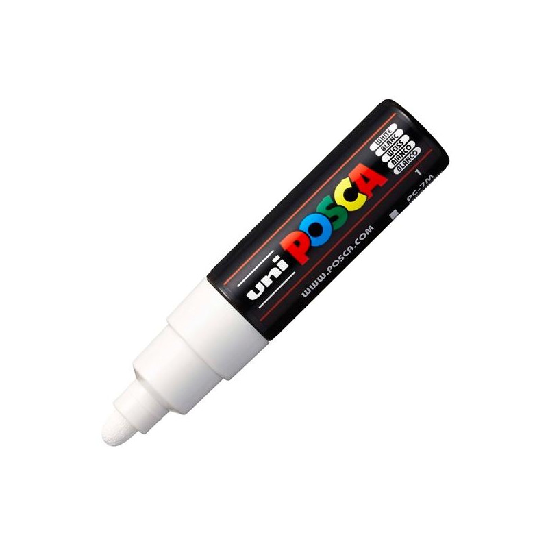 (300079000) POSCA MARCADOR  PC-7M NO PERMANENTE PUNTA FORMA DE BALA  4