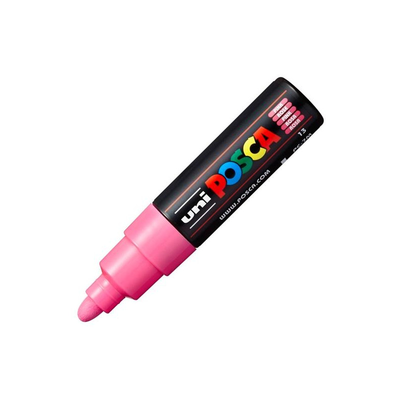 (300160000) POSCA MARCADOR  PC-7M NO PERMANENTE PUNTA FORMA DE BALA  4