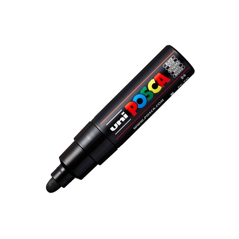 (300210000) POSCA MARCADOR  PC-7M NO PERMANENTE PUNTA FORMA DE BALA  4