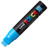 (300251000) POSCA MARCADOR  PC-17K NO PERMANENTE PUNTA BISELADA 15MM AZUL CLARO