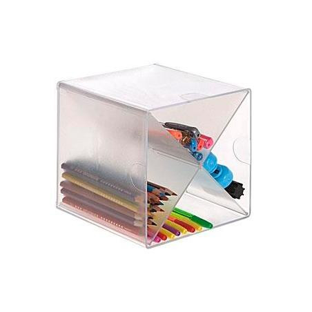 (6703 CS TP) ARCHIVO 2000 ORGANIZADOR ARCHICUBO DIVISOR EN ASPA 4 COMPARTIMENTOS 150X150X150MM CRISTAL TRANSPARENTE