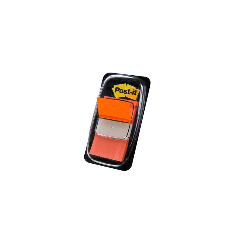(7000144932 / 680-4) POST-IT INDEX 680 DISPENSADOR 1X50 NARANJA -12U-