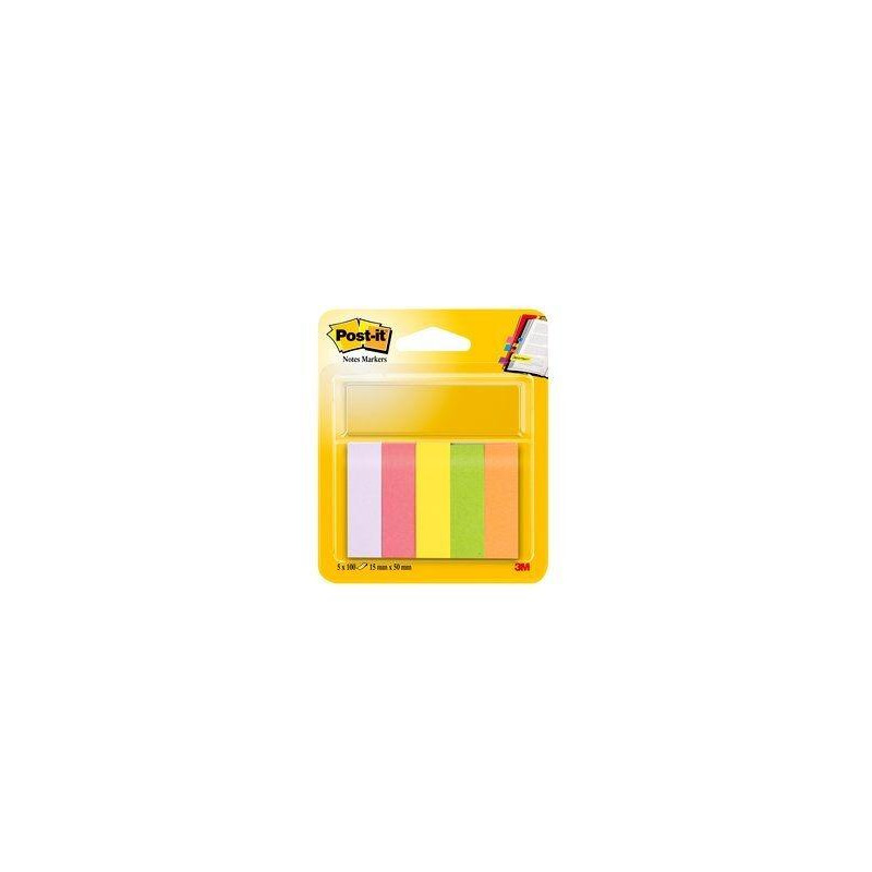 (7100172770) POST-IT MININOTAS ADHESIVAS COLORES 15X50MM 100 HOJAS/BLOCK