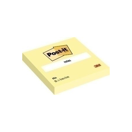 (7100233248) POST-IT BLOCS NOTAS 654 100H 76X76 CANARY YELLOW