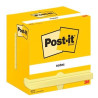 (7100290165) POST-IT BLOC NOTAS ADHESIVAS 655 100H 76X127 CANARY YELLOW PAQUETE 12 UD