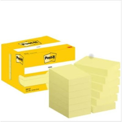 (7100290170) POST-IT BLOC NOTAS ADHESIVAS 656 100H 51X76 CANARY YELLOW PAQUETE 12 UD