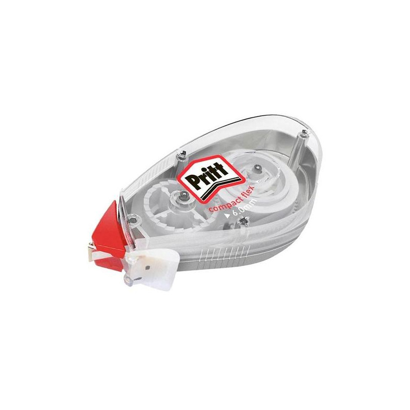 (2111958/2683110) PRITT CORRECTOR ROLLER COMPACT FLEX 6MMX10M EXPOSITOR 8 UD