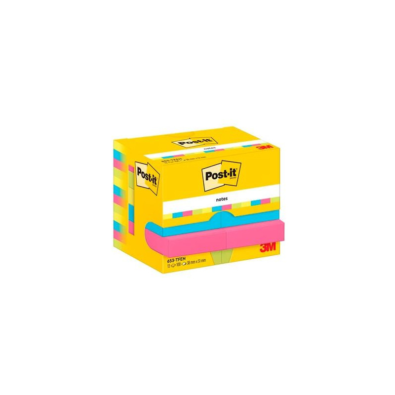 (7100290179) POST-IT BLOCS NOTAS 653 GAMA ENERGETIC AMARILLO