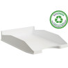 (742 BL PS) ARCHIVO 2000 BANDEJA ECOGREEN APILABLE 3 POSICIONES 345X255X60MM RECICLADO BLANCO PASTEL