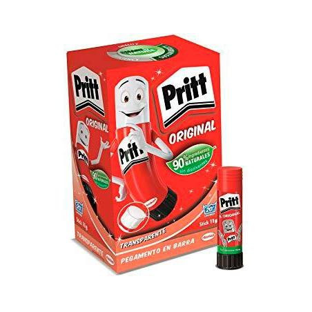 (1584622) PRITT PEGAMENTO EN BARRA 11GR TRANSPARENTE CAJA EXPOSITORA -15 UD-