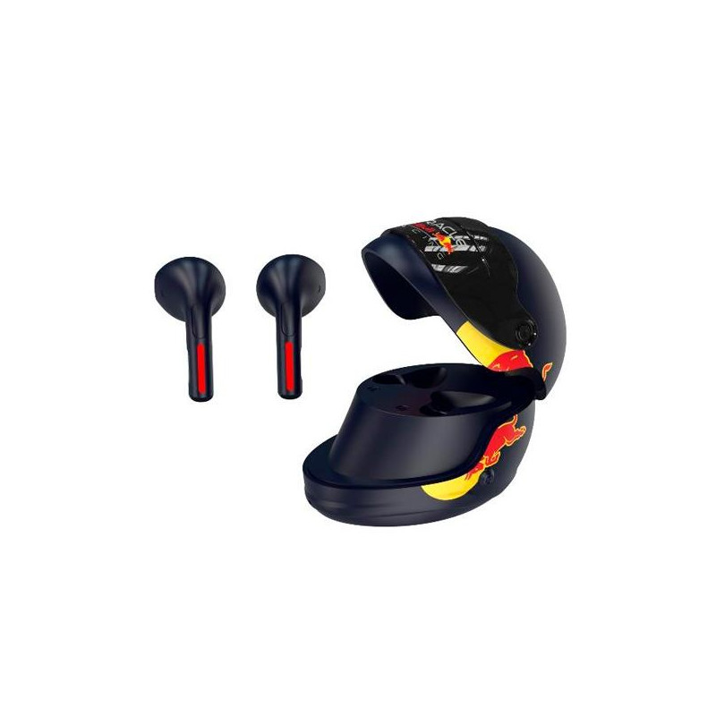 (RB-EB220) RED BULL RACING AURICULARES TURBO INALAMBRICOS BLUETOOTH CON ESTUCHE DE CARGA AZUL