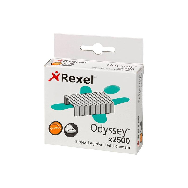 (2100050) REXEL GRAPAS ODYSSEY GALVANIZADAS -CAJA DE 2500-