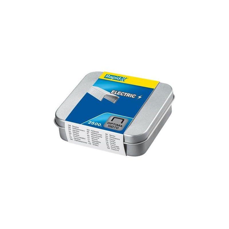 (5001375) RAPID GRAPAS OPTIMA HD70 GALVANIZADAS -CAJA DE 2500-