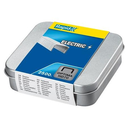 (5001375) RAPID GRAPAS OPTIMA HD70 GALVANIZADAS -CAJA DE 2500-