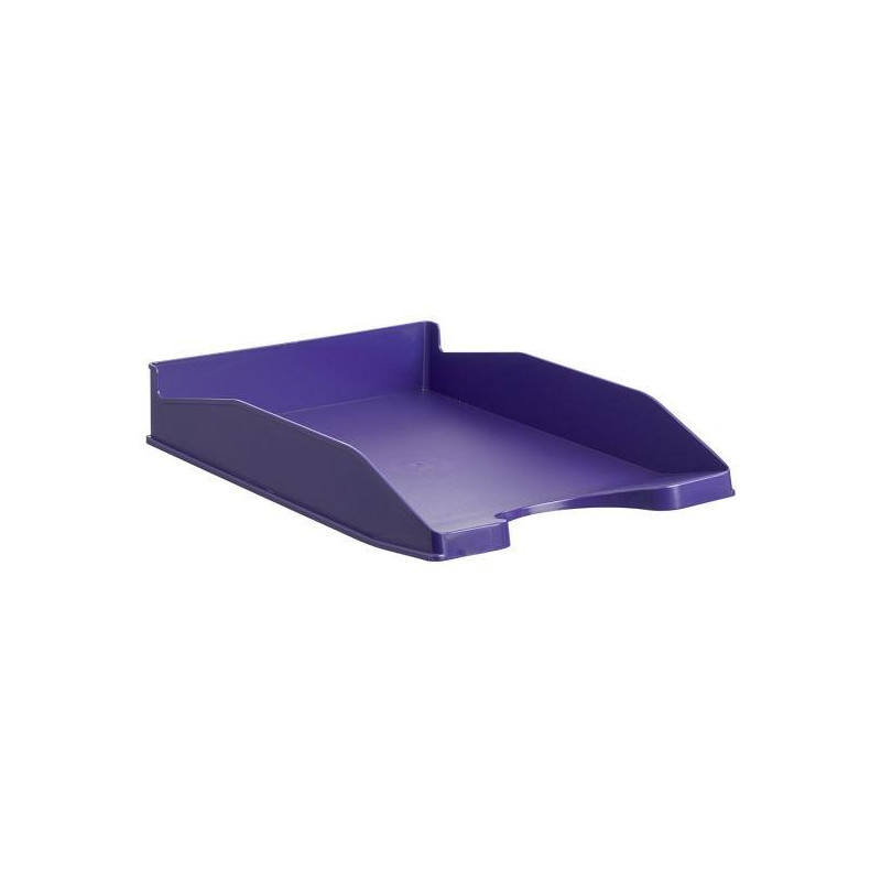 (742 ML) ARCHIVO 2000 BANDEJA ARCHIVO 2000 APILABLE EN 3 POSICIONES FONDO LISO FORMATO DIN A4 Y FOLIO 345X255X60 MM MALVA