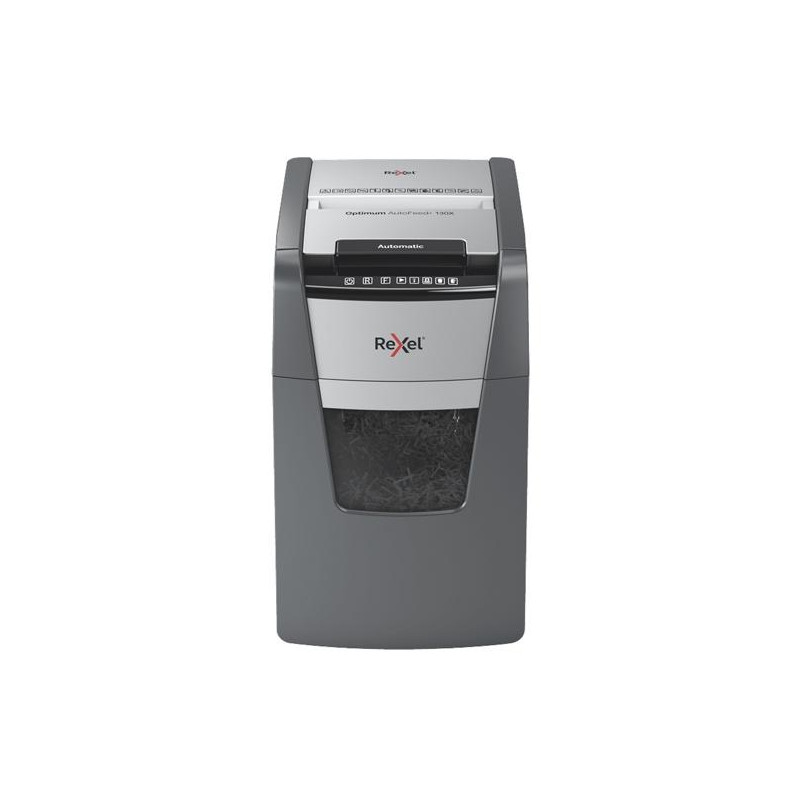 (2020130XEU) REXEL DESTRUCTORA OPTIMUM AUTOFEED + 130X CORTE PARTÍCULAS AUTOALIMENTACION NEGRO