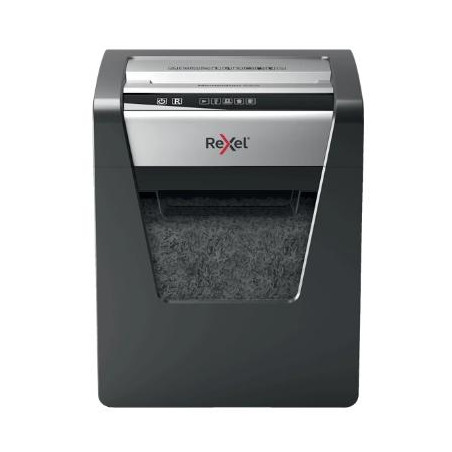 (2104576EU) REXEL DESTRUCTORA MANUAL MOMENTUN X415 CORTE CONFETI 4X40MM - HASTA 15 HOJAS A LA VEZ - NEGRO