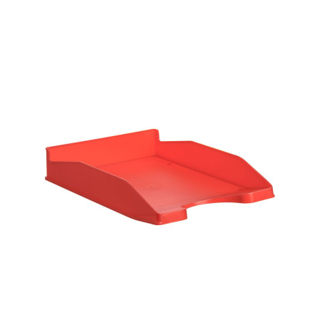 (742 RJ) ARCHIVO 2000 BANDEJA ARCHIVO 2000 APILABLE EN 3 POSICIONES FONDO LISO FORMATO DIN A4 Y FOLIO 345X255X60 MM ROJO