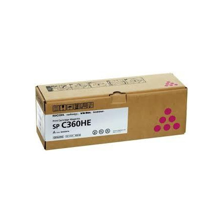 (408186) RICOH CARTUCHO DE TÓNER MAGENTA SPC360HE