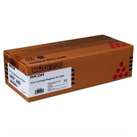 (408342) RICOH TONER MAGENTA TIPO 250 H P C301W Y M C250FW (NO VALIDOS PARA LA MAQUINA CON TERMINACION B)