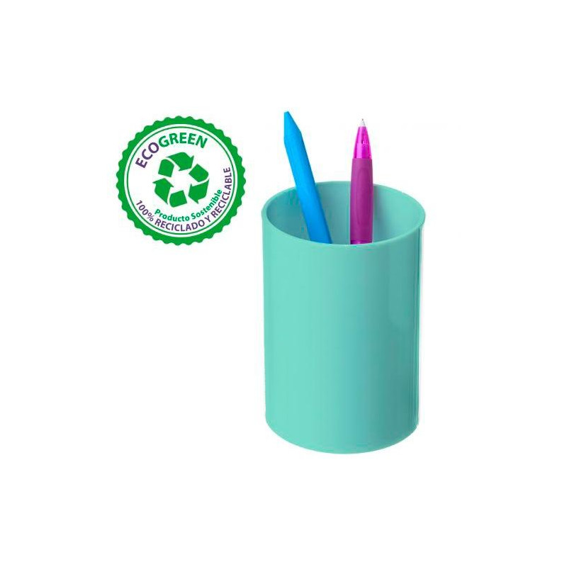 (771 VE PS) ARCHIVO 2000 PORTALÁPICES ECOGREEN 75X105MM RECICLADO VERDE PASTEL