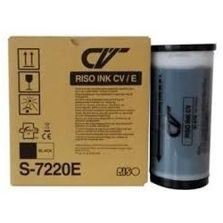 (S-7220E) RISO TINTA NEGRO SERIE CV (PACK 2)