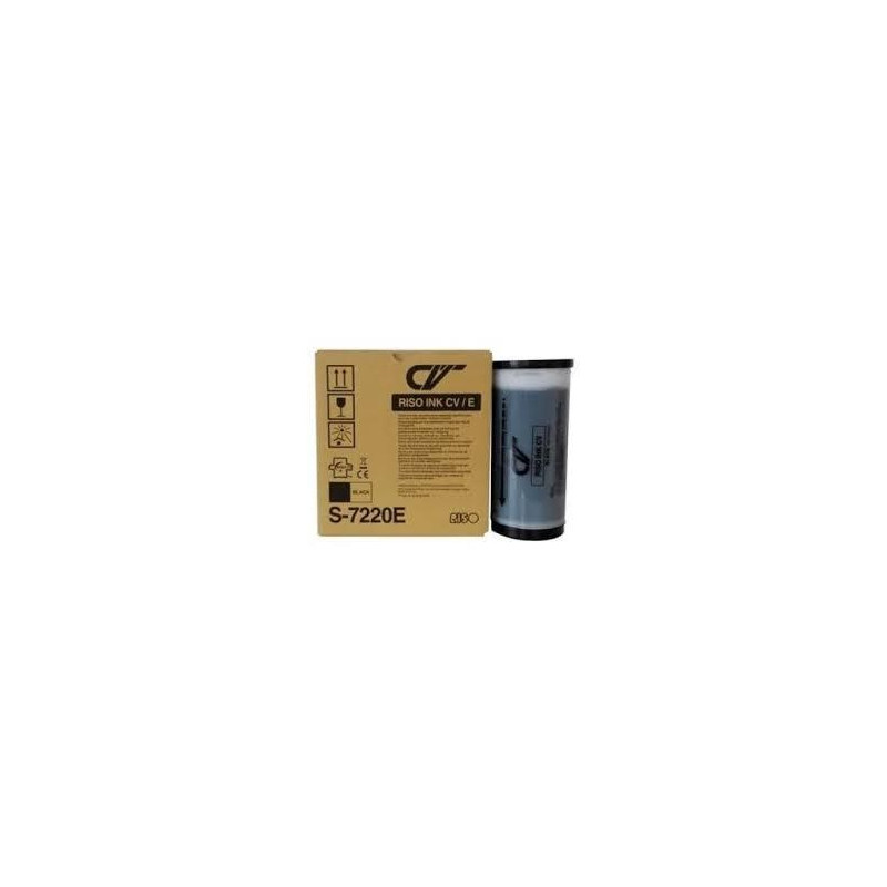 (S-7220E) RISO TINTA NEGRO SERIE CV (PACK 2)