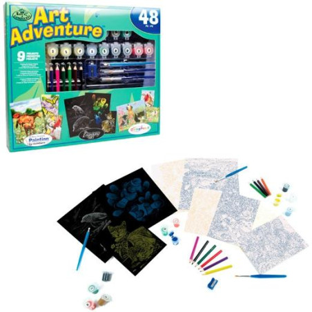 (AVS-105) ROYAL LANGNICKEL JUEGO DE ARTE ADVENTURE SUPER VALUE 9 PROYECTOS