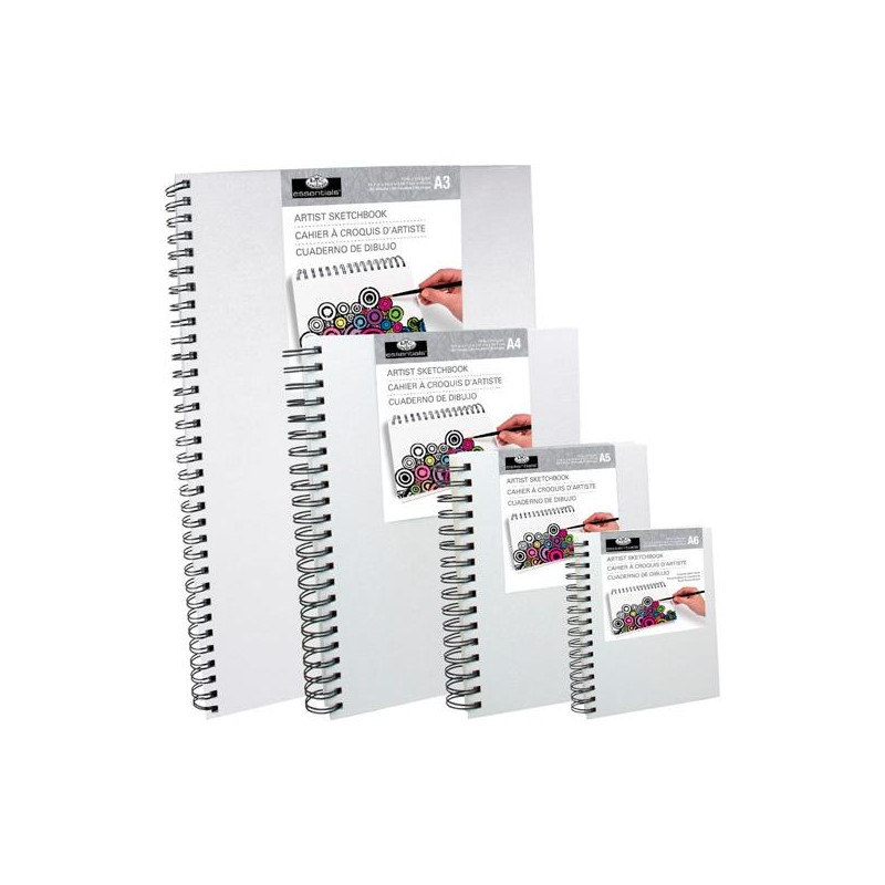 (RCSB-A3) ROYAL LANGNICKEL CUADERNO DE BOCETOS A3 ESPIRAL CUBIERTA DE LONA